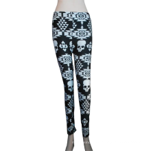 95% poliéster 5% leggings de dama spandex